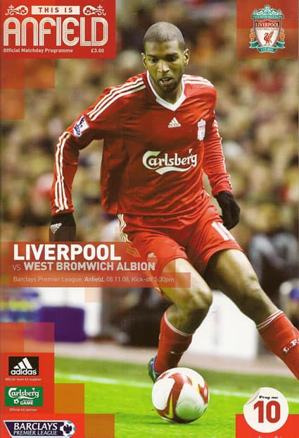 Liverpool FC v West Bromwich Albion FC 